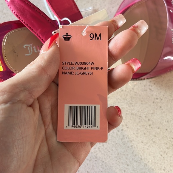 BNWT Juicy Coutour PVC heels - Picture 5 of 6